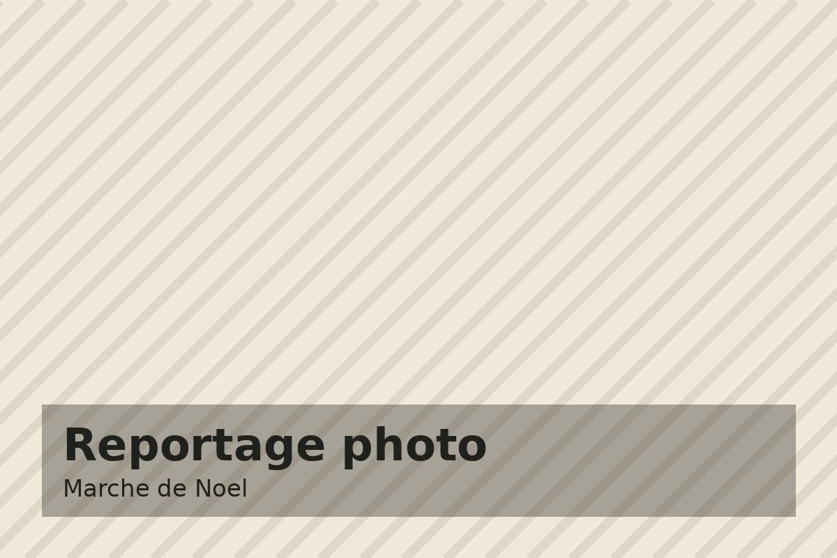 Reportage photo — Marche de Noel